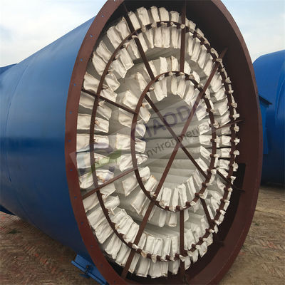 Nhà máy xi măng Máy sấy hỗ trợ túi khí ngược Bộ thu bụi công nghiệp Để bán