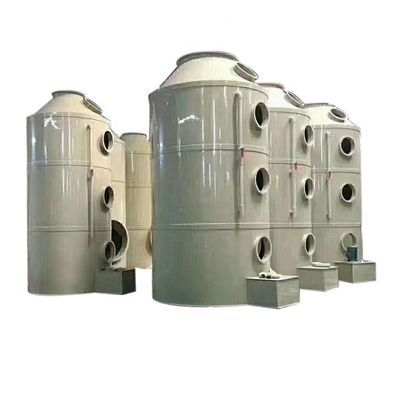 Thiết bị xử lý khí thải công nghiệp khử lưu huỳnh Pp Ác sương mù phun hấp thụ máy rửa phun tháp