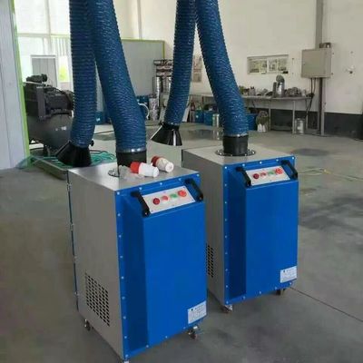 Máy thu bụi khói hàn di động di động cho ngành luyện kim