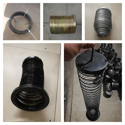 Lồng túi bụi tùy chỉnh 10-80 80-120 120-240 10 dây phù hợp túi lọc tròn và hình bầu dục túi lọc lồng