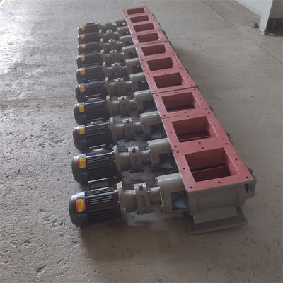 Motorized Rotary Valve Electric Impeller Feeder Dust Unload Discharge Airlock Rotary Valve (cửa van xoay có động cơ)