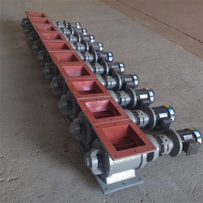 Xăng hạt Star Unloader Ash mỏ than cứng Impeller Feeder thiết kế Rotary van lỗ khí