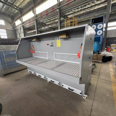 Xưởng công nghiệp cắt nghiền bộ thu bụi xuống Bàn làm việc đánh bóng xuống