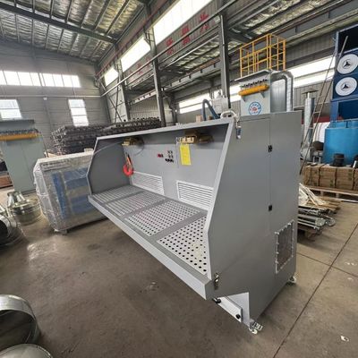 Bộ sưu tập bụi nghiền công nghiệp Bàn xuống với nền tảng loại bỏ bụi đánh bóng kim loại động cơ