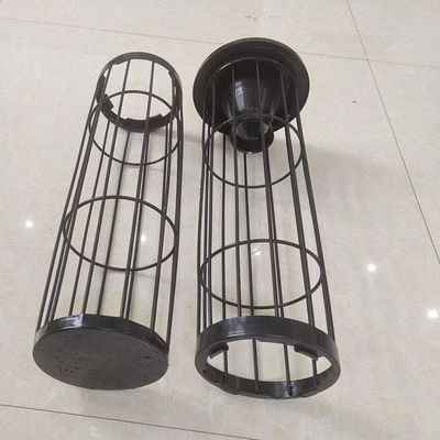 Bộ sưu tập bụi tròn Pleated Filter Cage Ống hàn không khí Máy làm polyester 304 316 Skeleton Filter Bag Cage