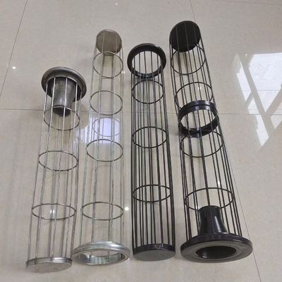 Lớp silicon hữu cơ lớp phủ epoxy công nghiệp thu bụi lọc lồng Baghouse lồng lọc
