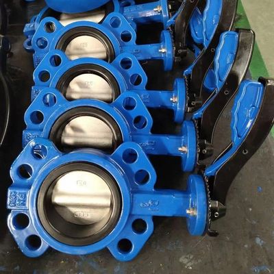 DN100 thép không gỉ van bướm tất cả các mục đích PTFE và vinyl với kẹp bền