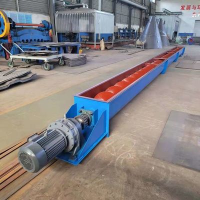 Thép Mill Fly Ash Screw Conveyor có thể vận chuyển bột hạt và các vật liệu khối nhỏ