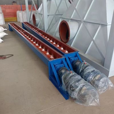 Thép máy vận chuyển vít điện loại U Máy vận chuyển vít hạt di động