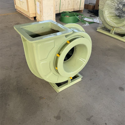 Quạt ly tâm FRP 18,5KW Quạt loại bỏ bụi động cơ Siemens 1000-15000 M3/H