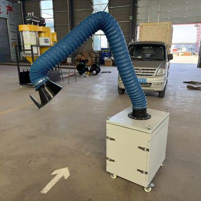 Bộ thu bụi công nghiệp Máy hút khói hàn di động với cánh tay hút