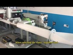 Water and oil repellent dust collector filter bag for cement plant and other industrial environments