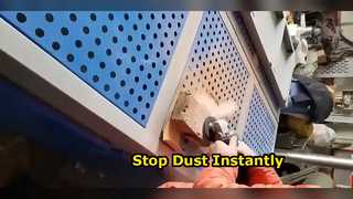 So sánh kết quả trước và sau khi sử dụng máy hút bụi bàn mài
